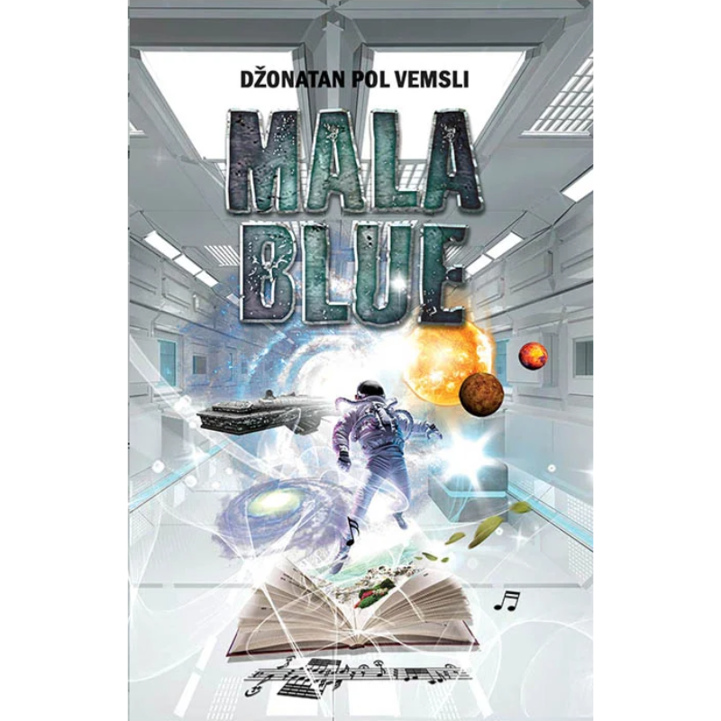 Naslovna strana knjige Mala Blue
