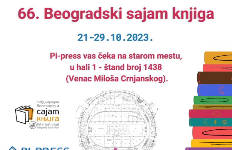 Baner za sajam knjiga 2023